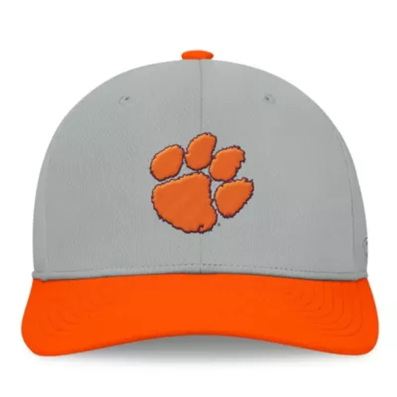 NCAA Gray/Orange Clemson Tigers Mick Flex Hat