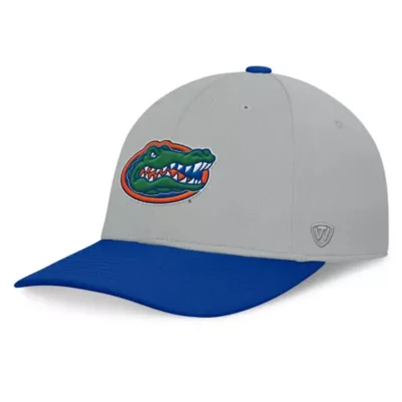 NCAA Gray/Royal Florida Gators Mick Flex Hat