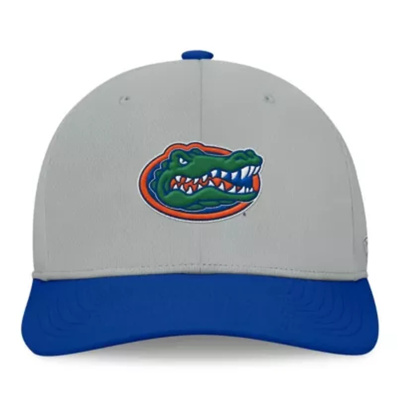 NCAA Gray/Royal Florida Gators Mick Flex Hat
