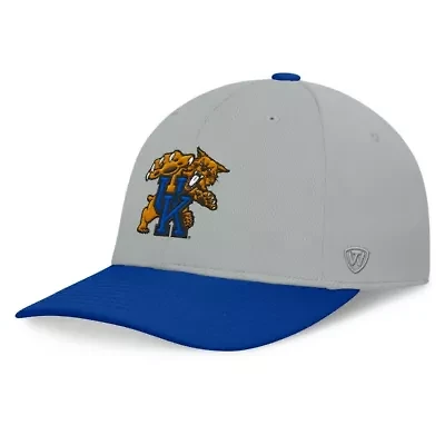 NCAA Gray/Royal Kentucky Wildcats Mick Flex Hat