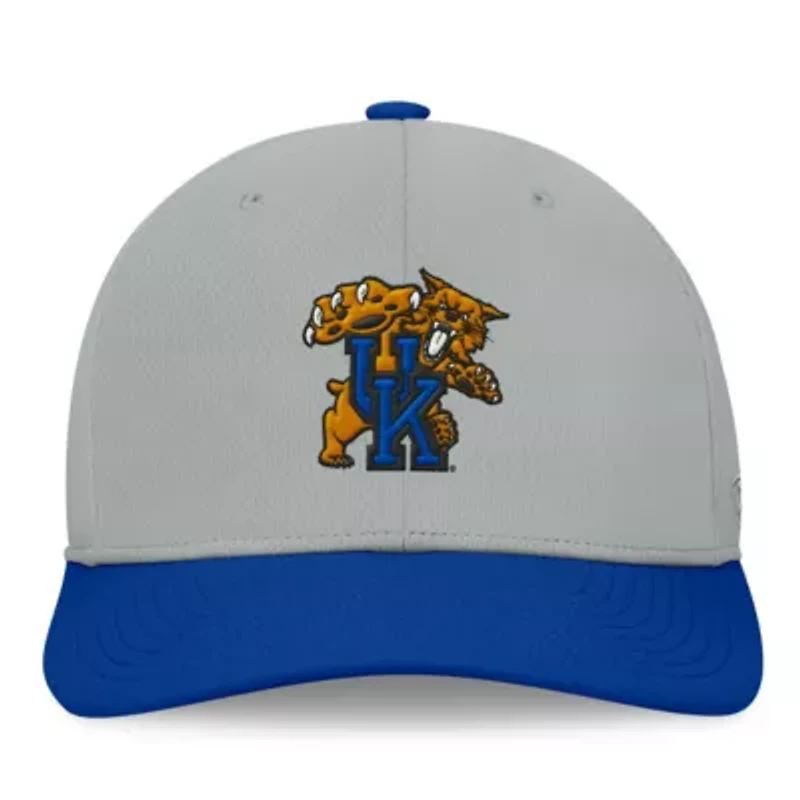 NCAA Gray/Royal Kentucky Wildcats Mick Flex Hat