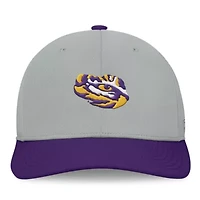 NCAA Gray/Purple LSU Tigers Mick Flex Hat