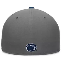 NCAA White/Navy Penn State Nittany Lions Tri-Tone Collector Fitted Hat