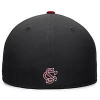 NCAA White/Garnet South Carolina Gamecocks Tri-Tone Collector Fitted Hat