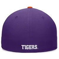 NCAA White/Orange Clemson Tigers Tri-Tone Collector Fitted Hat