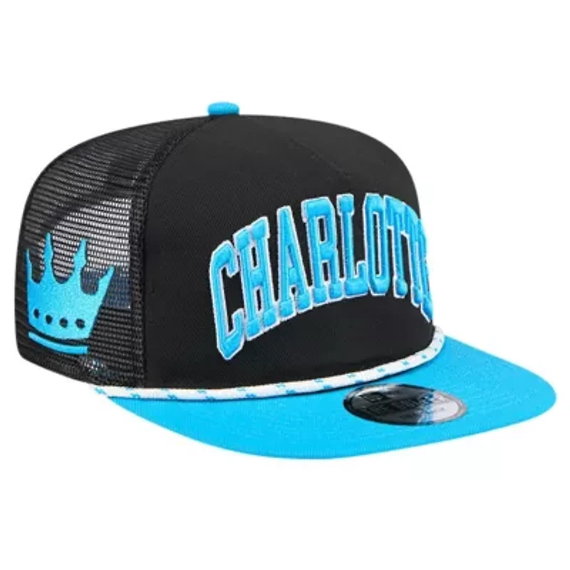 MLS Charlotte FC Throwback Golfer Snapback Hat
