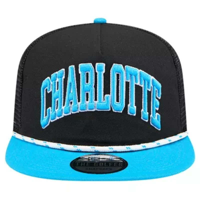 MLS Charlotte FC Throwback Golfer Snapback Hat