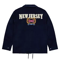 Hardwood Classic Teams New Jersey Nets Classics Coaches Full-Snap Jacket