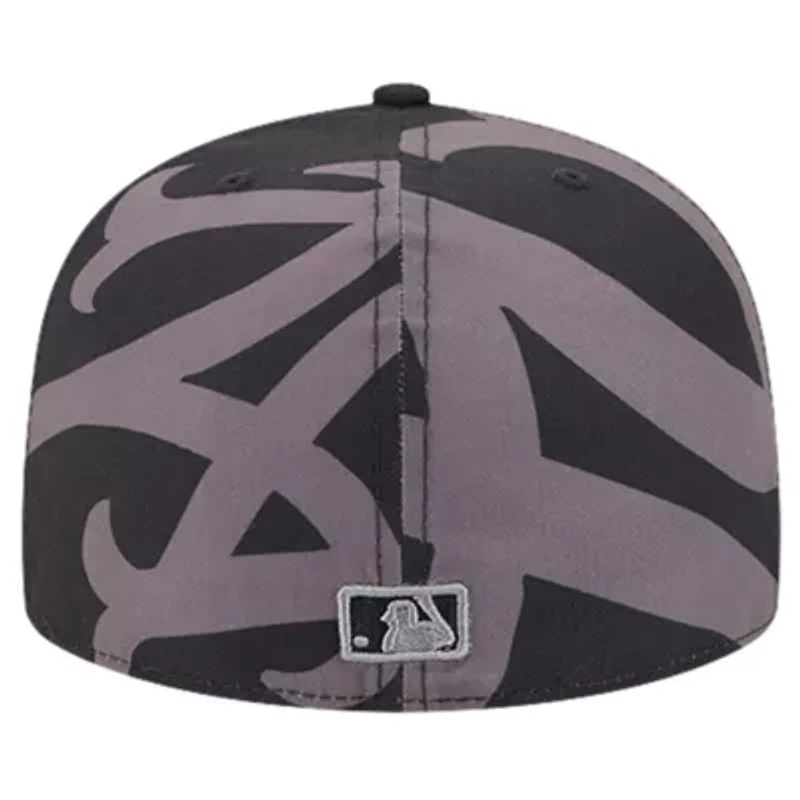 MLB New York Mets Logo Fracture 59FIFTY Fitted Hat