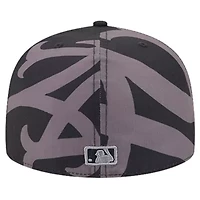 MLB New York Mets Logo Fracture 59FIFTY Fitted Hat