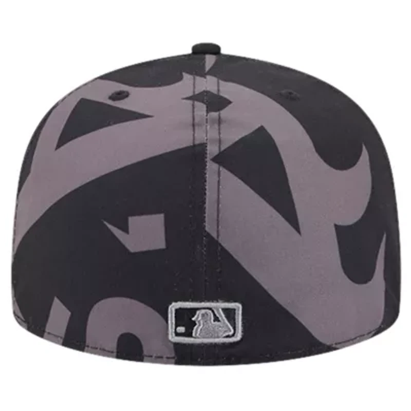 Oakland Athletics MLB Logo Fracture 59FIFTY Fitted Hat