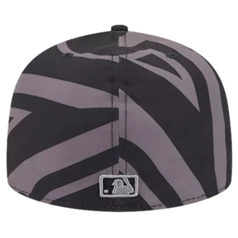 MLB Los Angeles Angels Logo Fracture 59FIFTY Fitted Hat