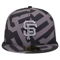MLB San Francisco Giants Logo Fracture 59FIFTY Fitted Hat