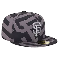 MLB San Francisco Giants Logo Fracture 59FIFTY Fitted Hat