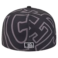 MLB St. Louis Cardinals Logo Fracture 59FIFTY Fitted Hat