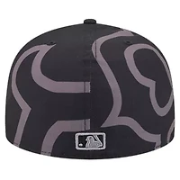 Boston Red Sox MLB Logo Fracture 59FIFTY Fitted Hat