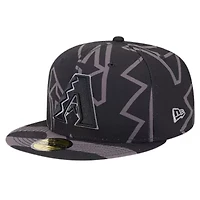 MLB Arizona Diamondbacks Logo Fracture 59FIFTY Fitted Hat