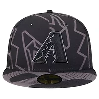 MLB Arizona Diamondbacks Logo Fracture 59FIFTY Fitted Hat