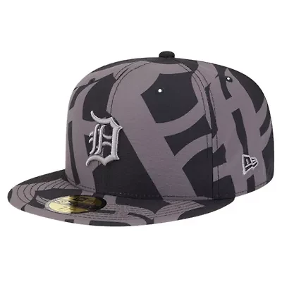 MLB Detroit Tigers Logo Fracture 59FIFTY Fitted Hat