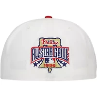 MLB White/Red Philadelphia Phillies Major Sidepatch 59FIFTY Fitted Hat