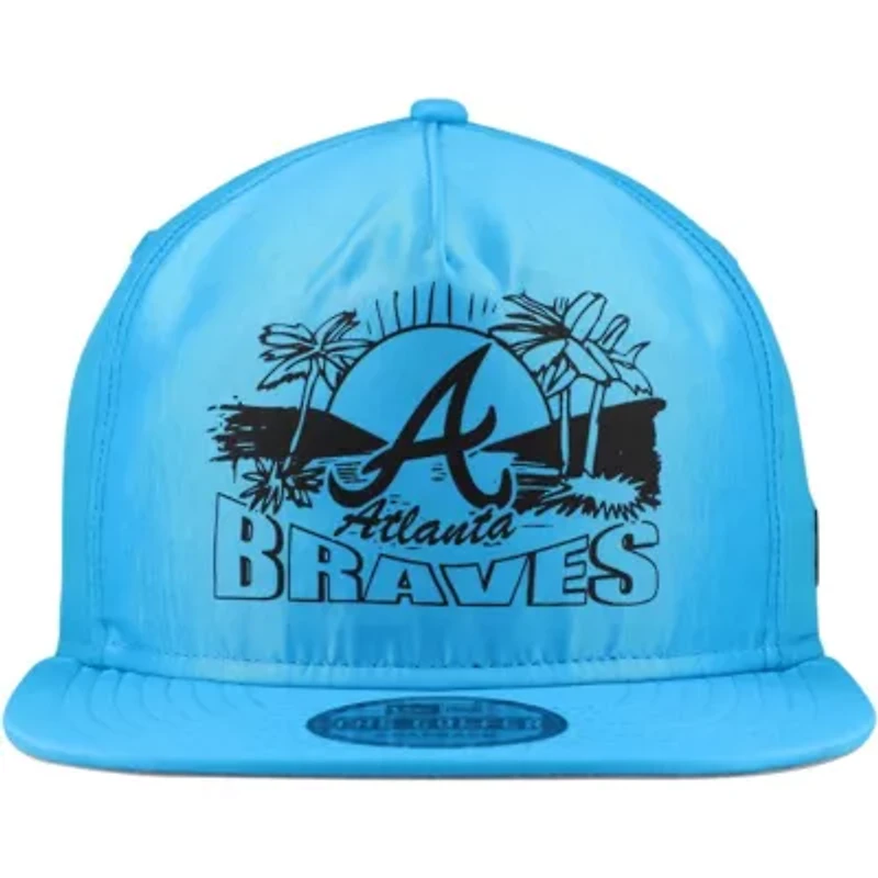 MLB Atlanta Braves Neon Golfer Snapback Hat