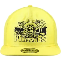 MLB Pittsburgh Pirates Neon Golfer Snapback Hat