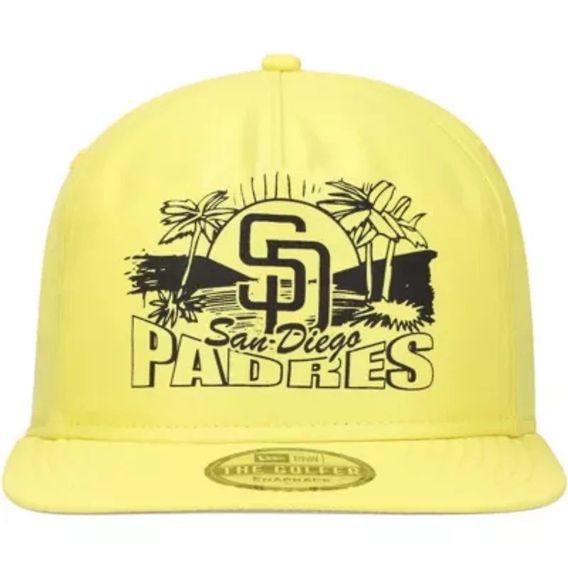 MLB San Diego Padres Neon Golfer Snapback Hat