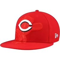 MLB Cincinnati Reds Shadow Logo 59FIFTY Fitted Hat