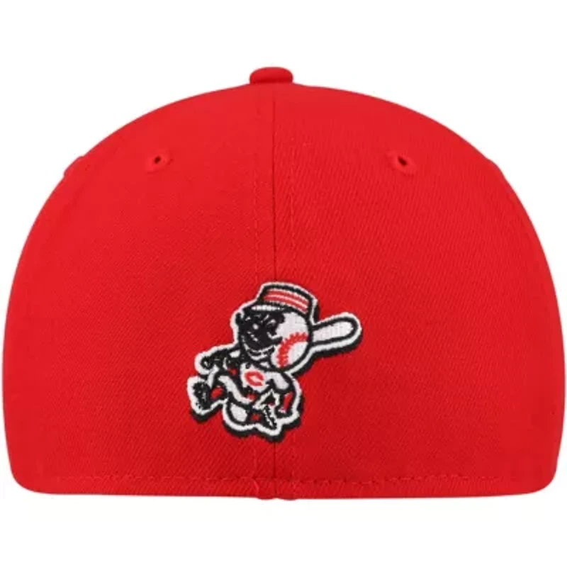MLB Cincinnati Reds Shadow Logo 59FIFTY Fitted Hat