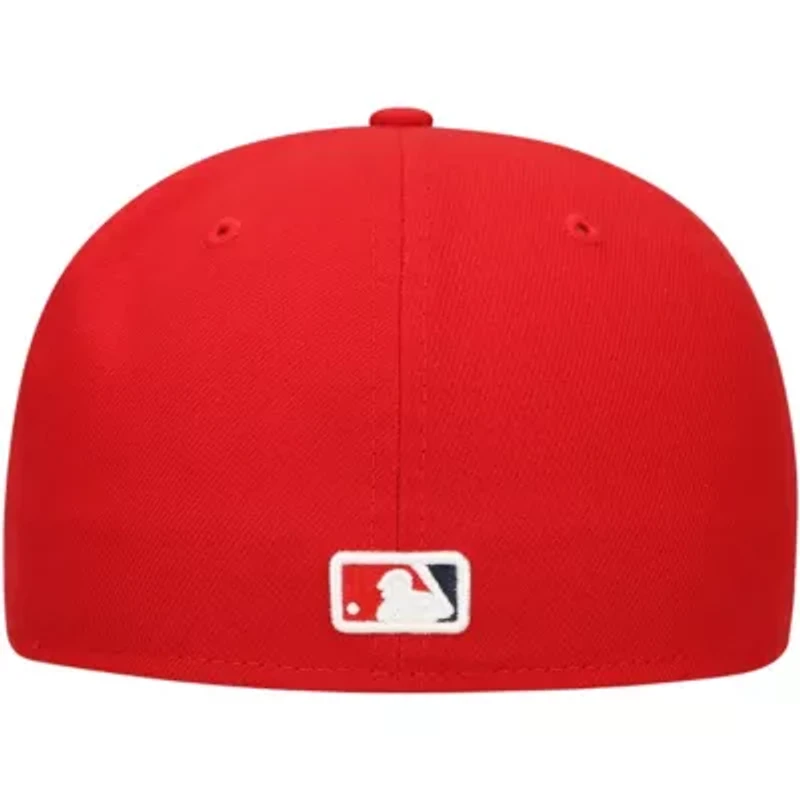 MLB Los Angeles Angels Shadow Logo 59FIFTY Fitted Hat