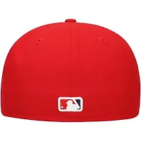 MLB Los Angeles Angels Shadow Logo 59FIFTY Fitted Hat