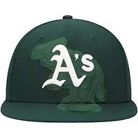 Oakland Athletics MLB Shadow Logo 59FIFTY Fitted Hat