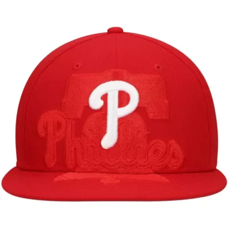 MLB Philadelphia Phillies Shadow Logo 59FIFTY Fitted Hat