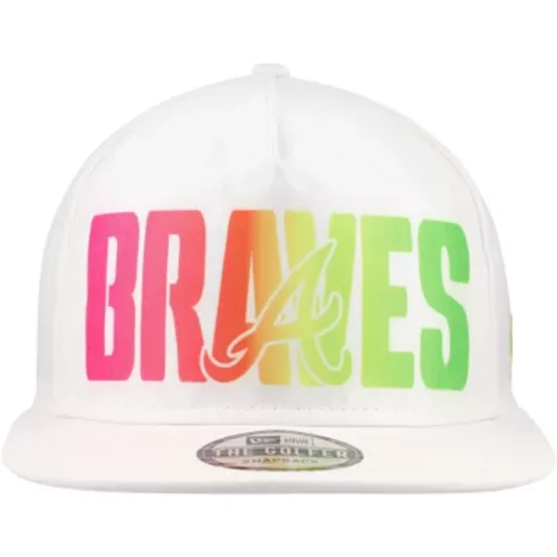 MLB Atlanta Braves Spring Spectrum Golfer Snapback Hat