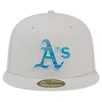 Oakland Athletics MLB Mist 59FIFTY Fitted Hat