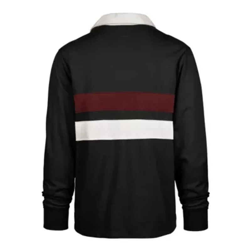 NCAA Florida State Seminoles Clubhouse Knox Thames Long Sleeve Rugby Polo