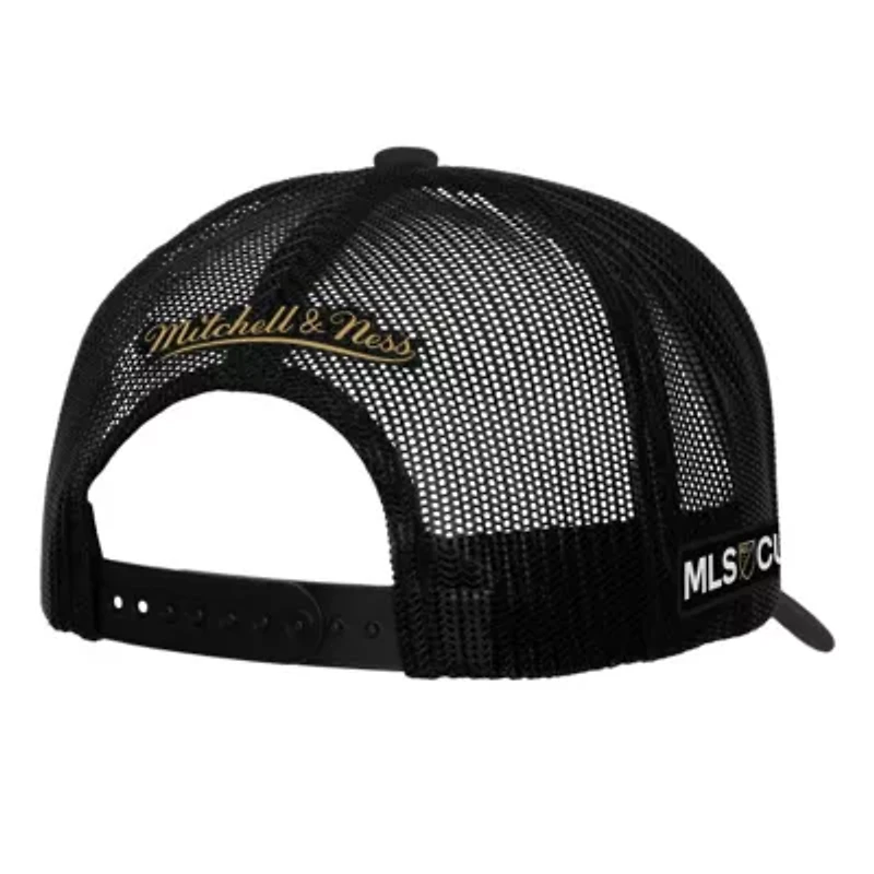 MLS LAFC 2023 MLS Western Conference s Locker Room Trucker Snapback Hat
