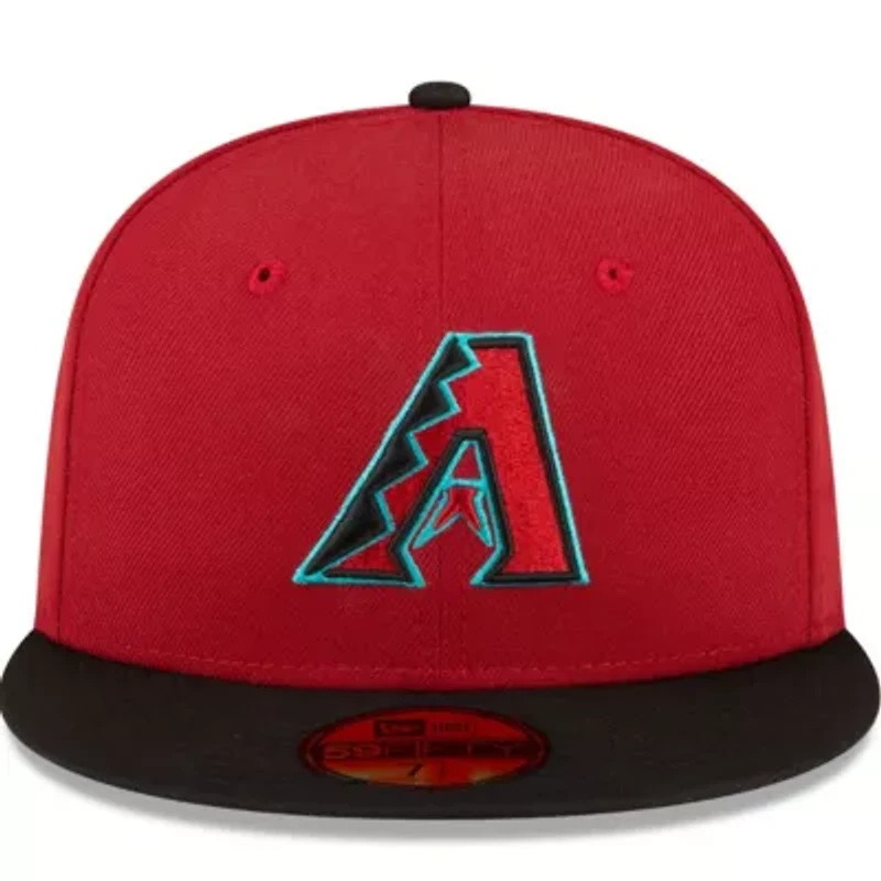 MLB Red/Black Arizona Diamondbacks Home Authentic Collection On-Field 59FIFTY Fitted Hat