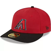 MLB Red/Black Arizona Diamondbacks Home Authentic Collection On-Field Low 59FIFTY Fitted Hat