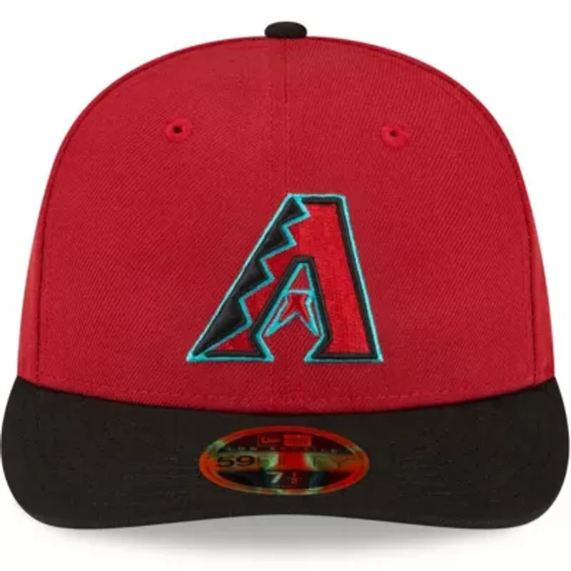 MLB Red/Black Arizona Diamondbacks Home Authentic Collection On-Field Low 59FIFTY Fitted Hat