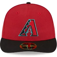 MLB Red/Black Arizona Diamondbacks Home Authentic Collection On-Field Low 59FIFTY Fitted Hat