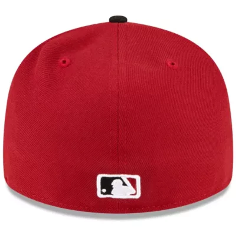 MLB Red/Black Arizona Diamondbacks Home Authentic Collection On-Field Low 59FIFTY Fitted Hat