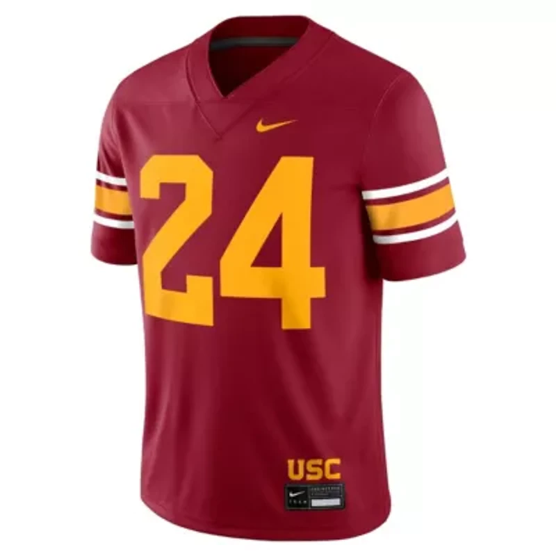 NCAA Nike #24 USC Trojans Alternate Game Jersey