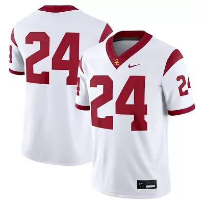 NCAA Nike #24 USC Trojans Game Jersey