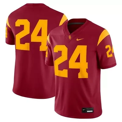 NCAA Nike #24 USC Trojans Game Jersey