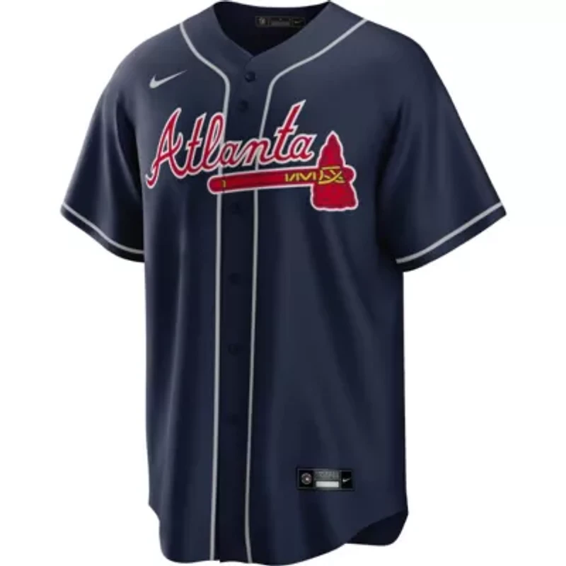 MLB Nike Ronald Acuña Jr. Atlanta Braves Big & Tall Alternate Replica Player Jersey