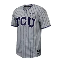 NCAA Nike TCU Horned Frogs Pinstripe Replica Baseball Jersey
