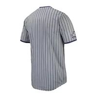 NCAA Nike TCU Horned Frogs Pinstripe Replica Baseball Jersey