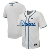 NCAA Nike UCLA Bruins Replica Full-Button Baseball Jersey
