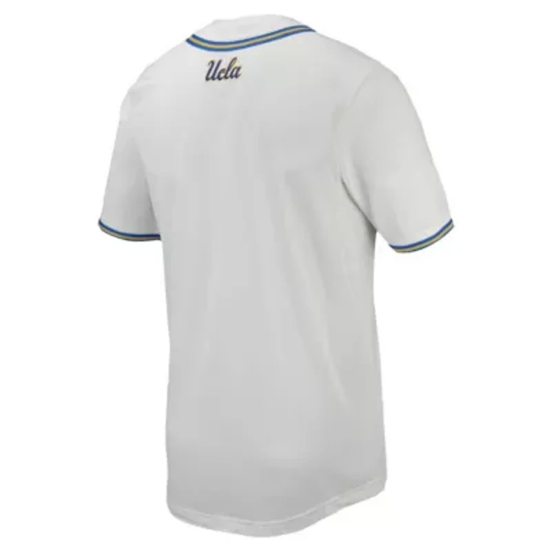 NCAA Nike UCLA Bruins Replica Full-Button Baseball Jersey
